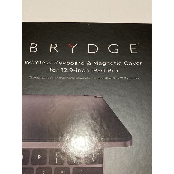 BRYDGE Wireless Keyboard & Magnetic Cover, IPAD PRO 12.9 2020 2018 3rd Gen - Picture 2 of 16
